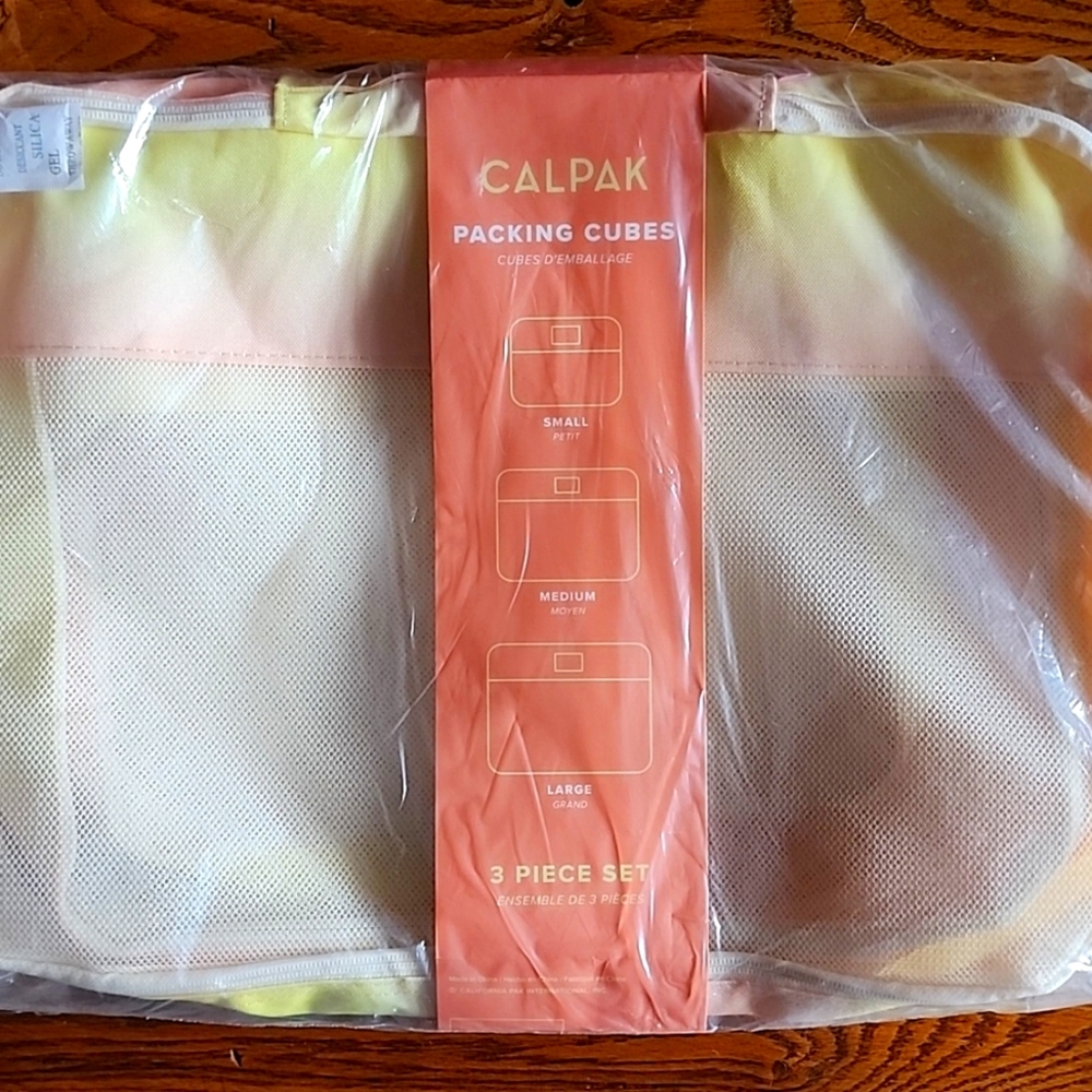 Calpak packing cubes